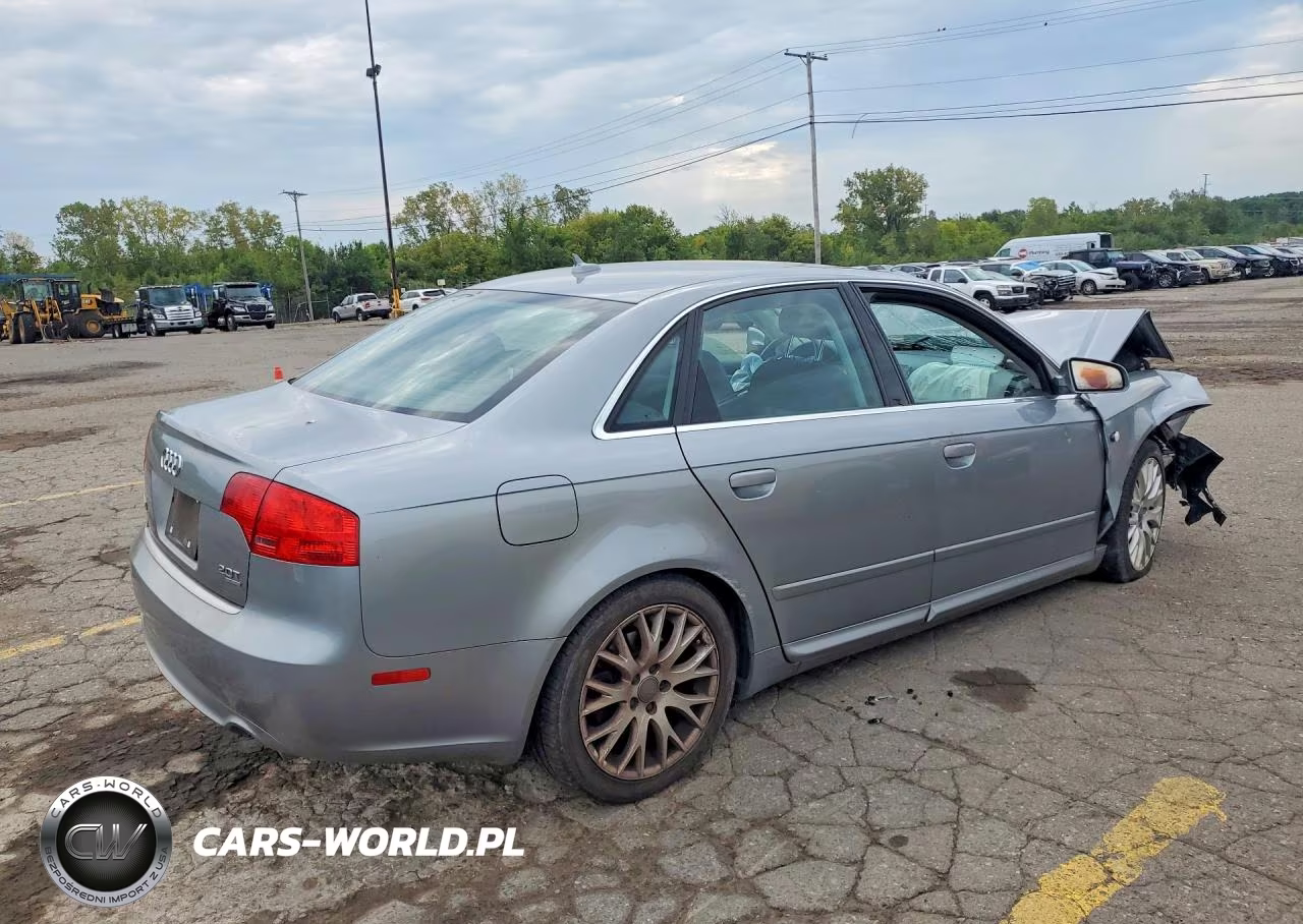 2008 Audi A4 2.0T Quattro VIN:WAUDF78E18A167298 - 3