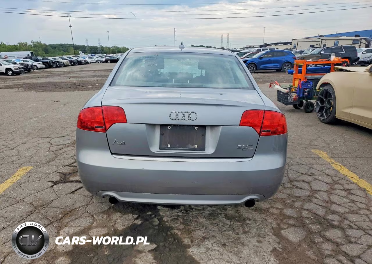 2008 Audi A4 2.0T Quattro VIN:WAUDF78E18A167298 - 6