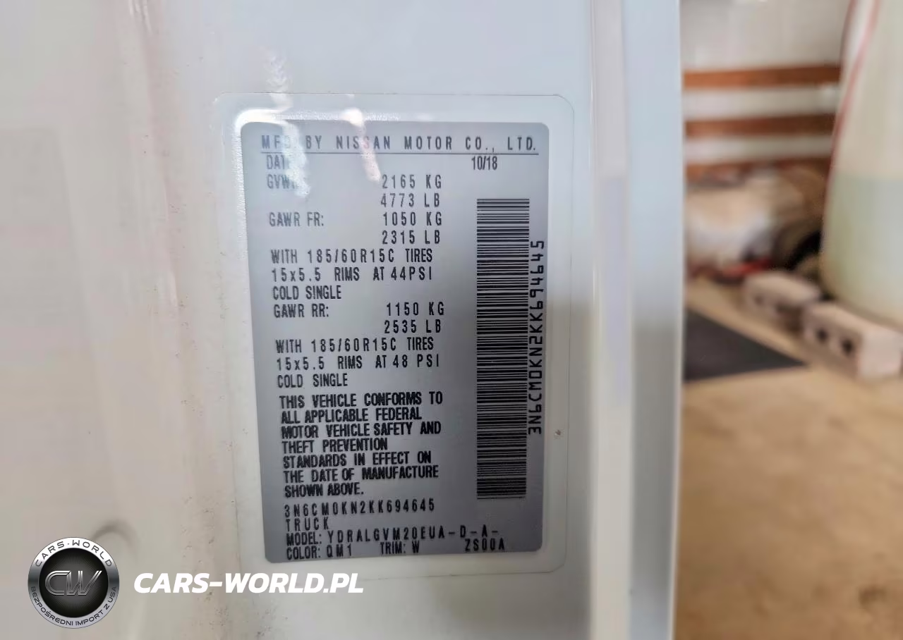 2019 Nissan Nv200 Sv VIN:3N6CM0KN2KK694645 - 13