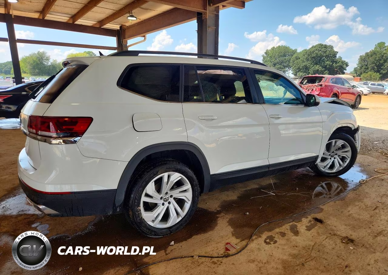 2021 Volkswagen Atlas Se VIN:1V2WP2CA4MC555719 - 3