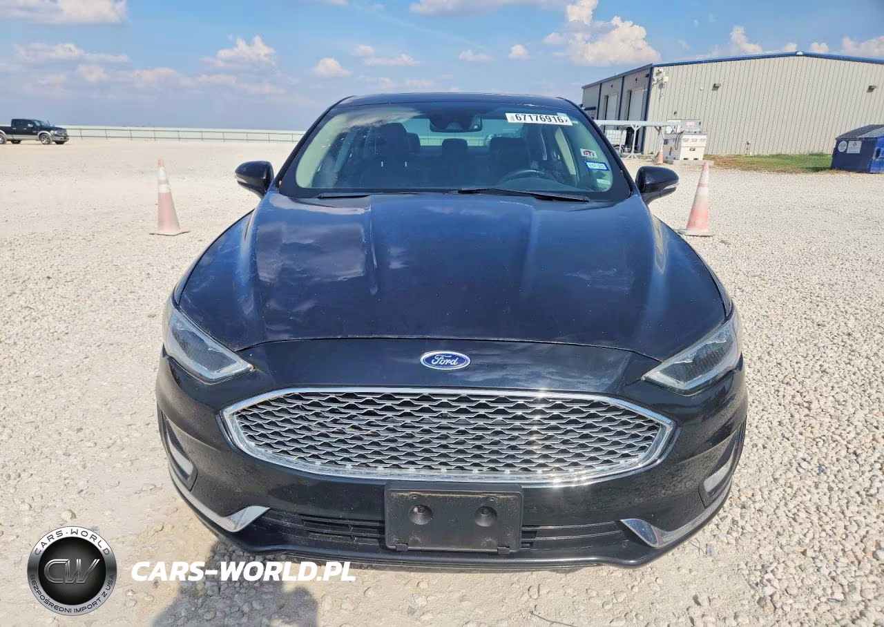 2020 Ford Fusion Titanium VIN:3FA6P0D9XLR153204 - 5