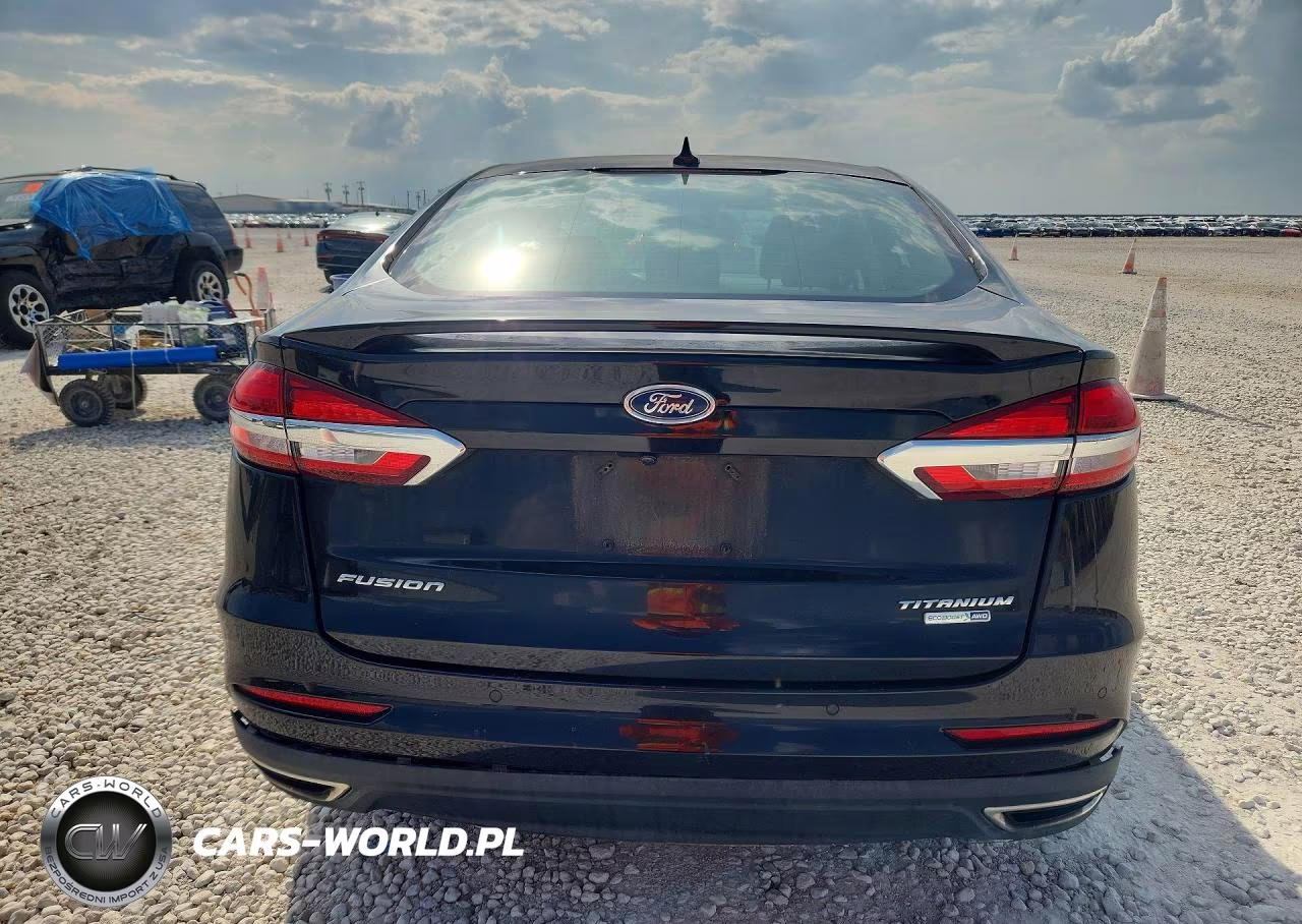 2020 Ford Fusion Titanium VIN:3FA6P0D9XLR153204 - 6