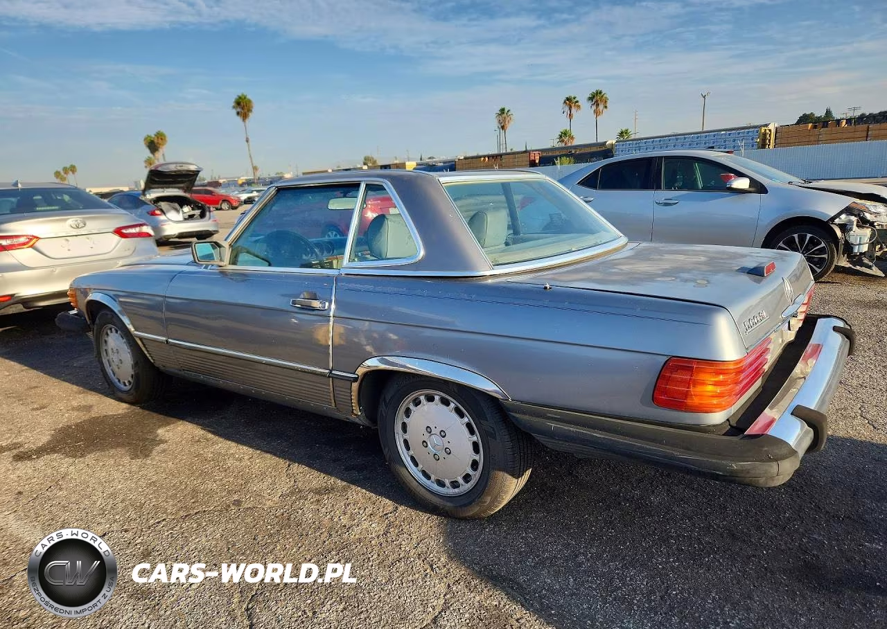 1987 Mercedes-Benz 560 Sl VIN:WDBBA48D9HA066958 - 2