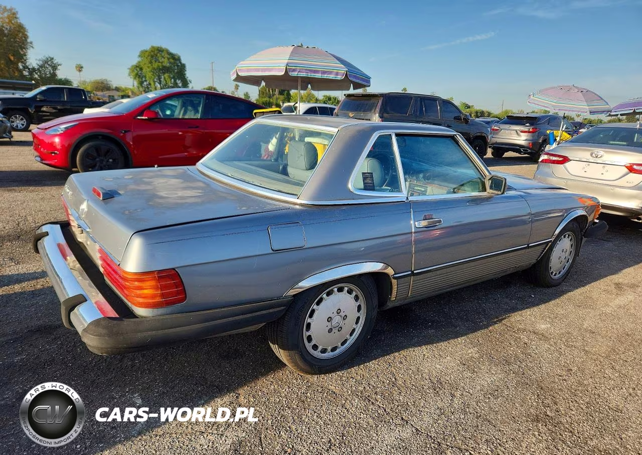 1987 Mercedes-Benz 560 Sl VIN:WDBBA48D9HA066958 - 3