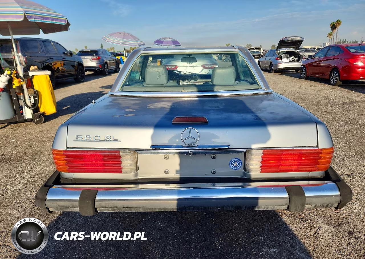 1987 Mercedes-Benz 560 Sl VIN:WDBBA48D9HA066958 - 6