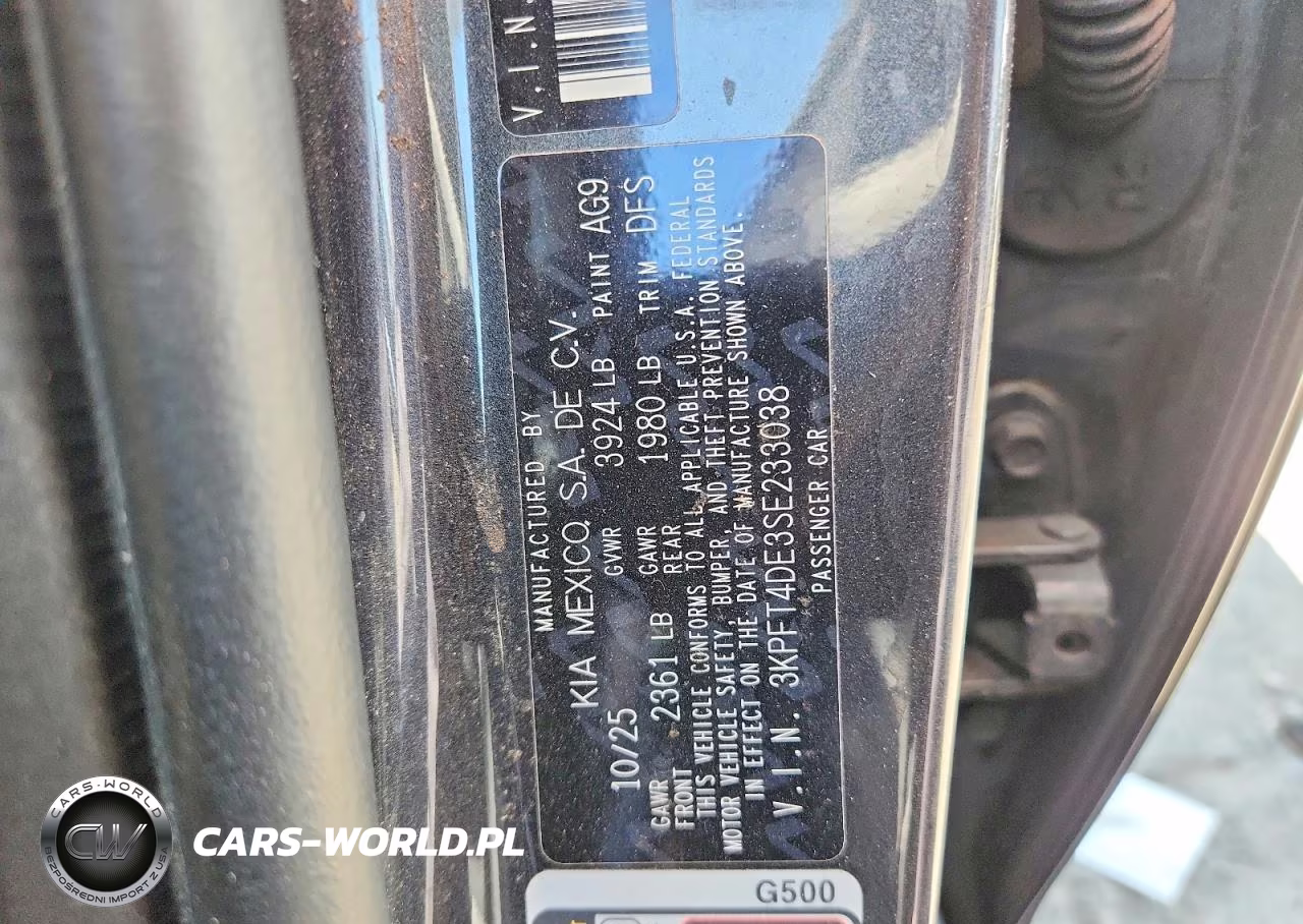 2025 Kia K4 Lxs VIN:3KPFT4DE3SE233038 - 12