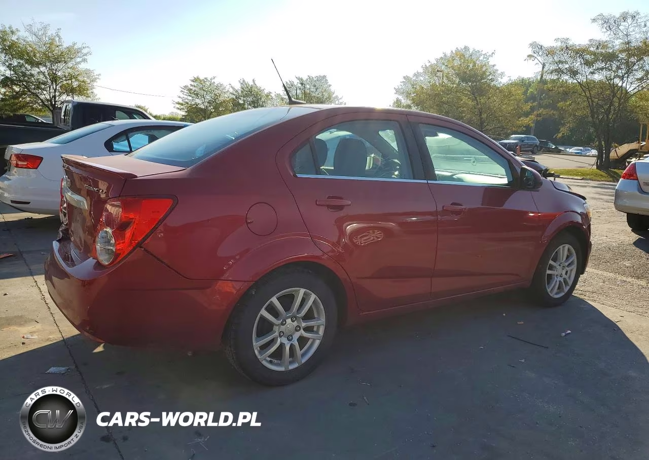 2013 Chevrolet Sonic Lt VIN:1G1JC5SH3D4164605 - 3