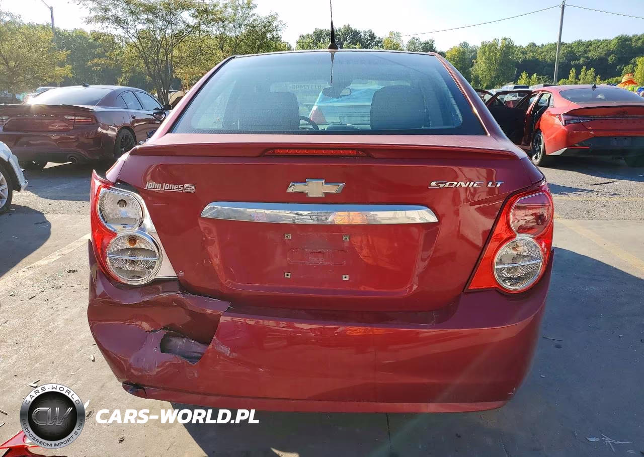 2013 Chevrolet Sonic Lt VIN:1G1JC5SH3D4164605 - 6