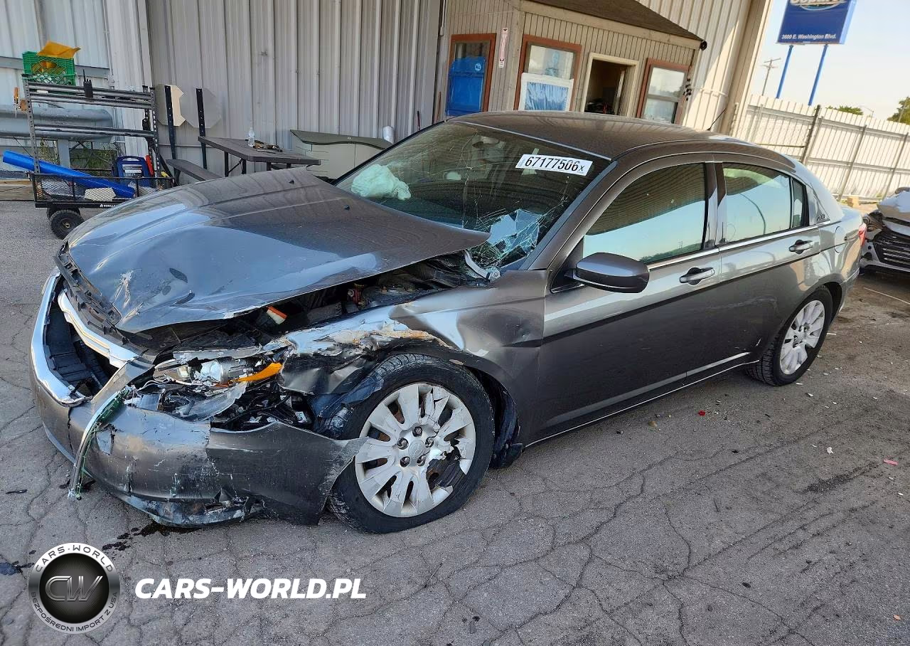 2013 Chrysler 200 Lx VIN:1C3CCBAB1DN583157 - 1