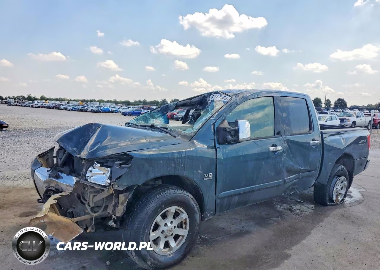 2004 Nissan Titan Xe VIN:1N6AA07B24N569401 - 1