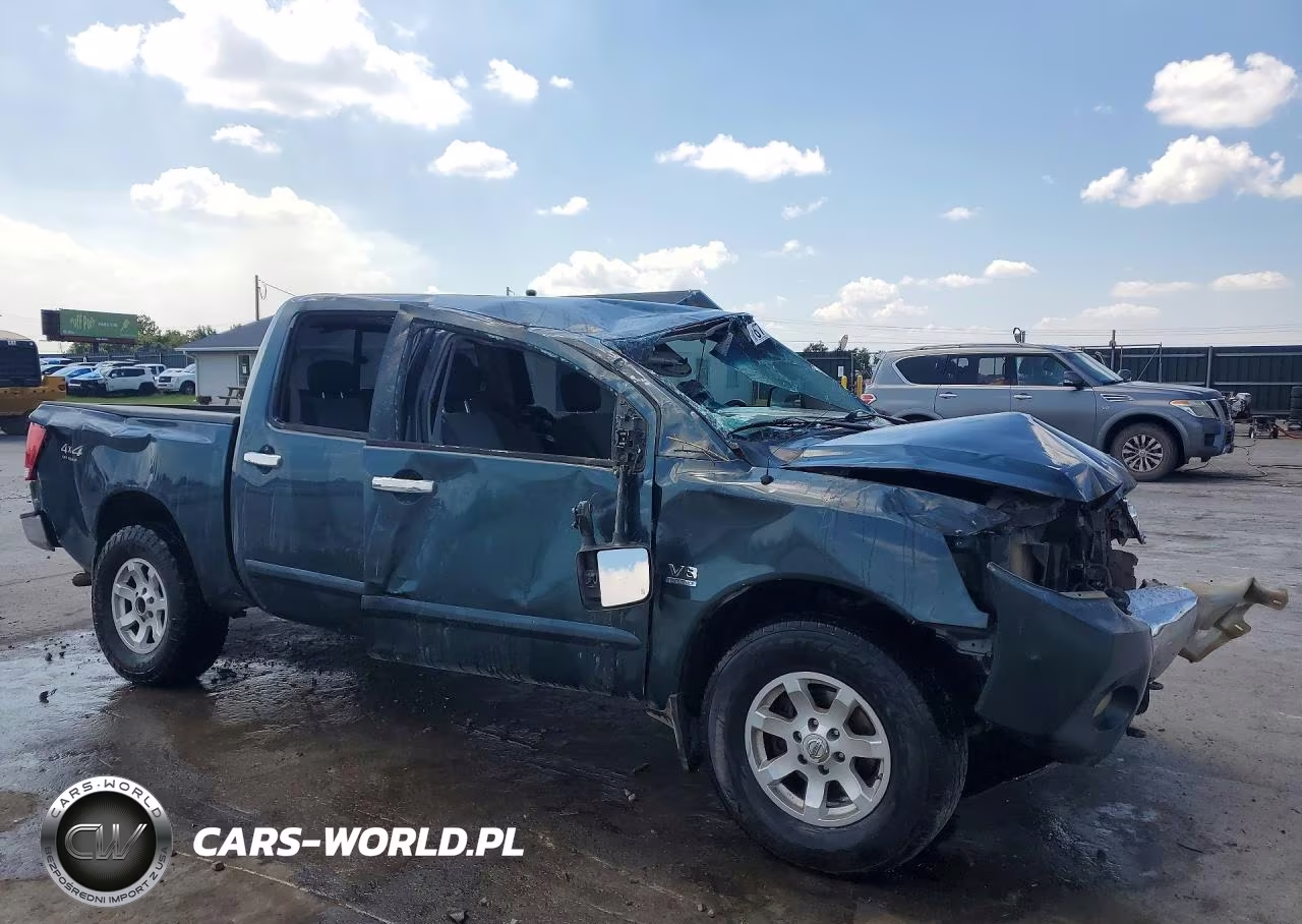 2004 Nissan Titan Xe VIN:1N6AA07B24N569401 - 4