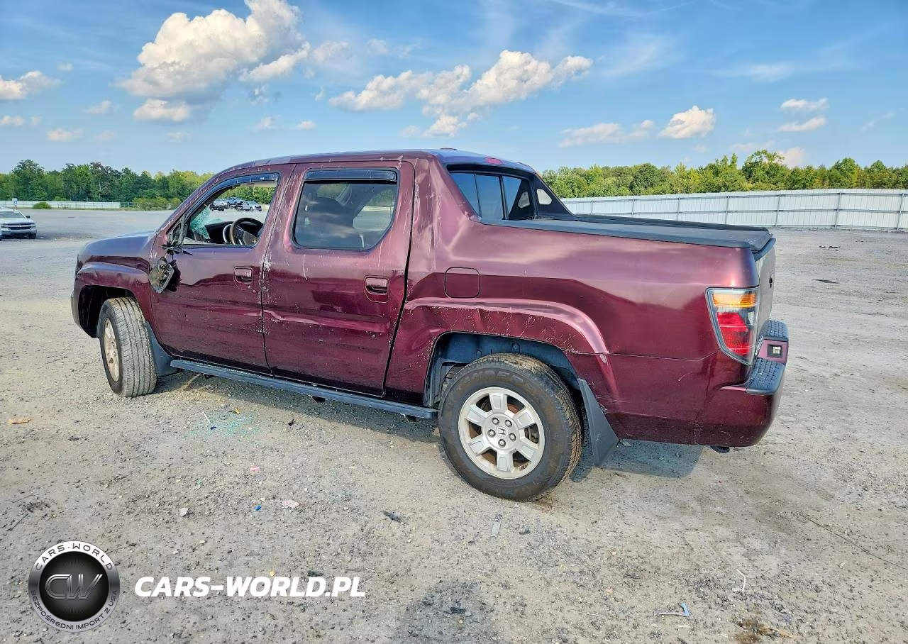 2008 Honda Ridgeline Rtl VIN:2HJYK16528H508673 - 2