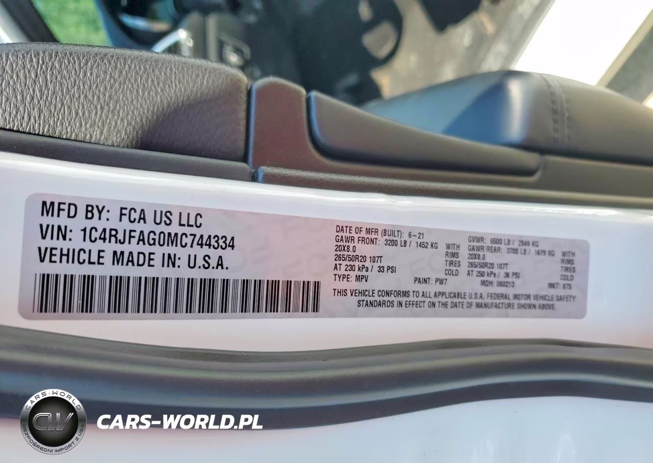 2021 Jeep Grand Cherokee Laredo VIN:1C4RJFAG0MC744334 - 12