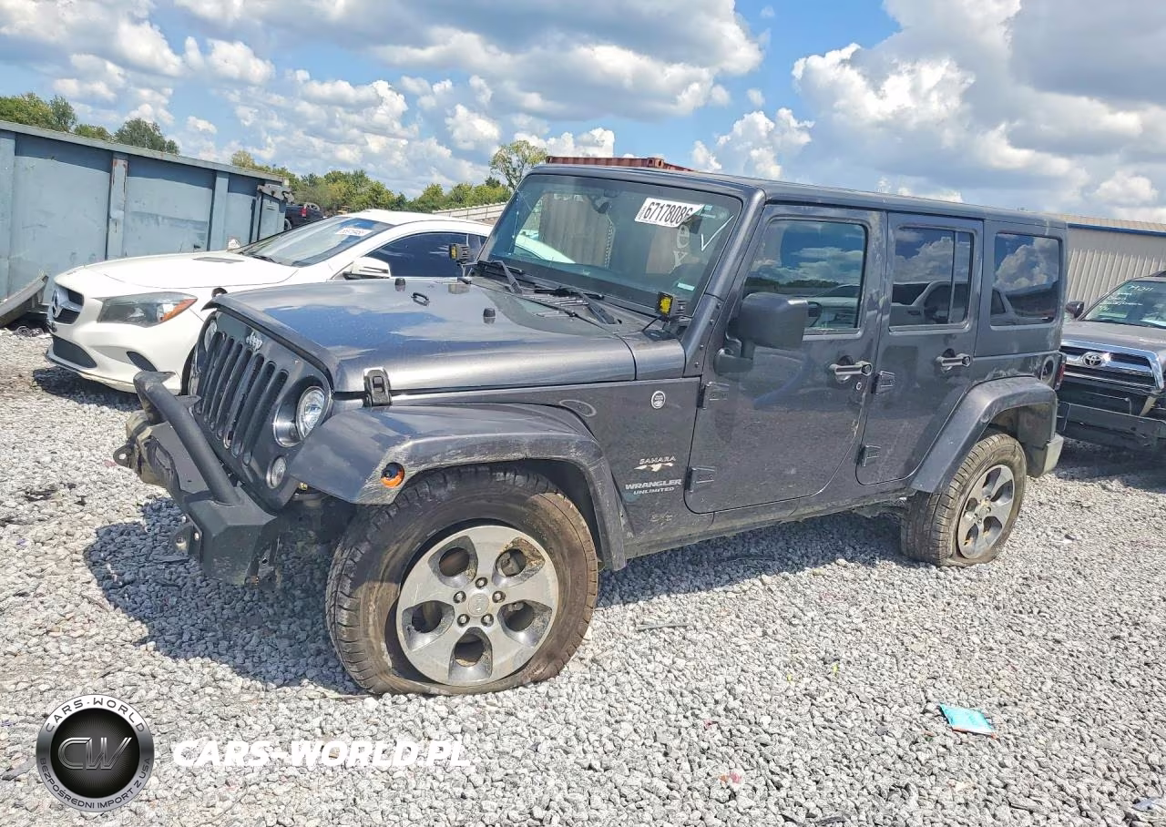 2017 Jeep Wrangler Unlimited Sahara VIN:1C4BJWEG0HL700304 - 1