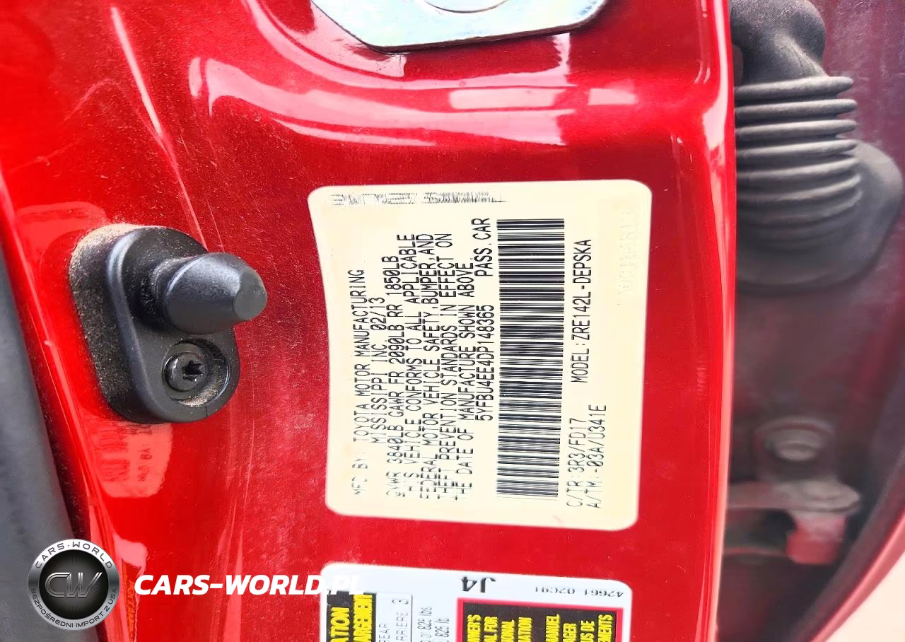 2013 Toyota Corolla S VIN:5YFBU4EE4DP148365 - 13