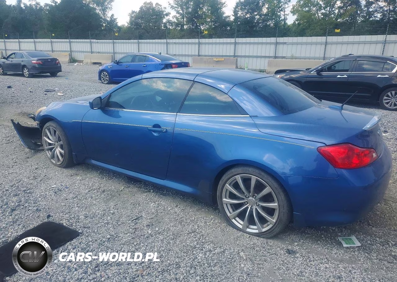 2009 Infiniti G37 Convertible Base VIN:JNKCV66E39M724709 - 2