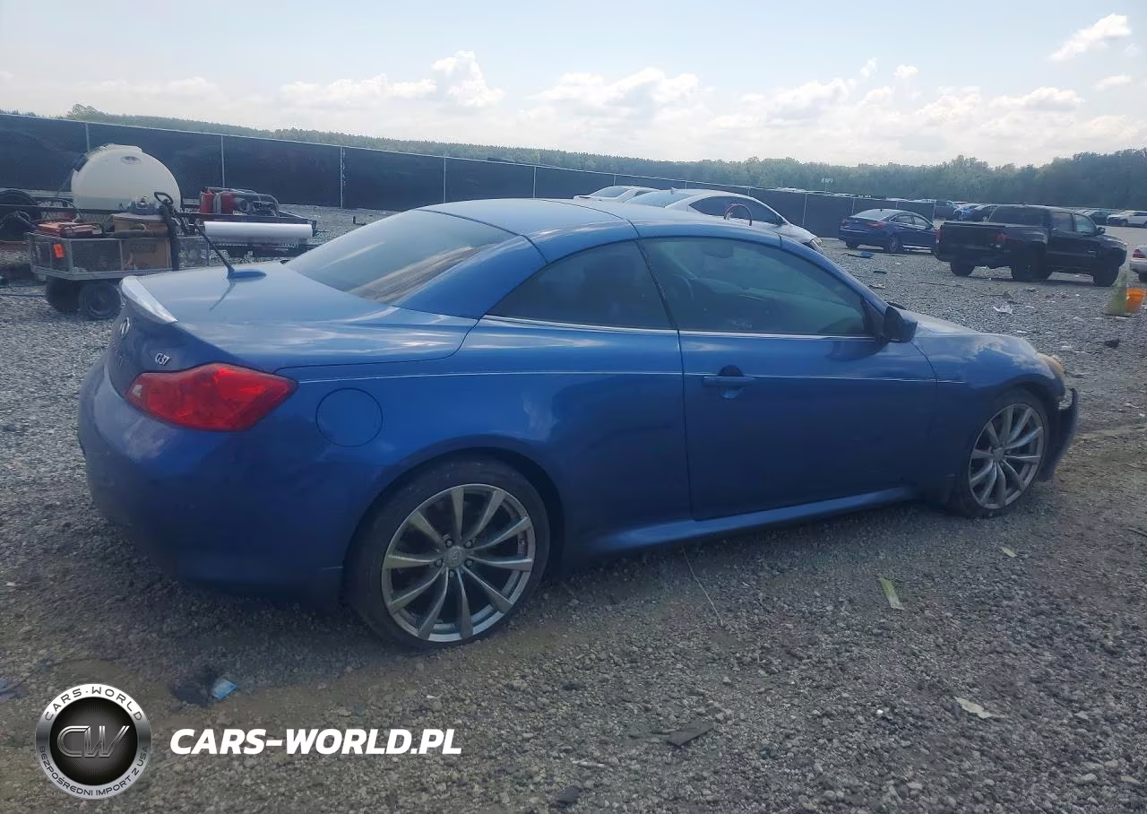 2009 Infiniti G37 Convertible Base VIN:JNKCV66E39M724709 - 3