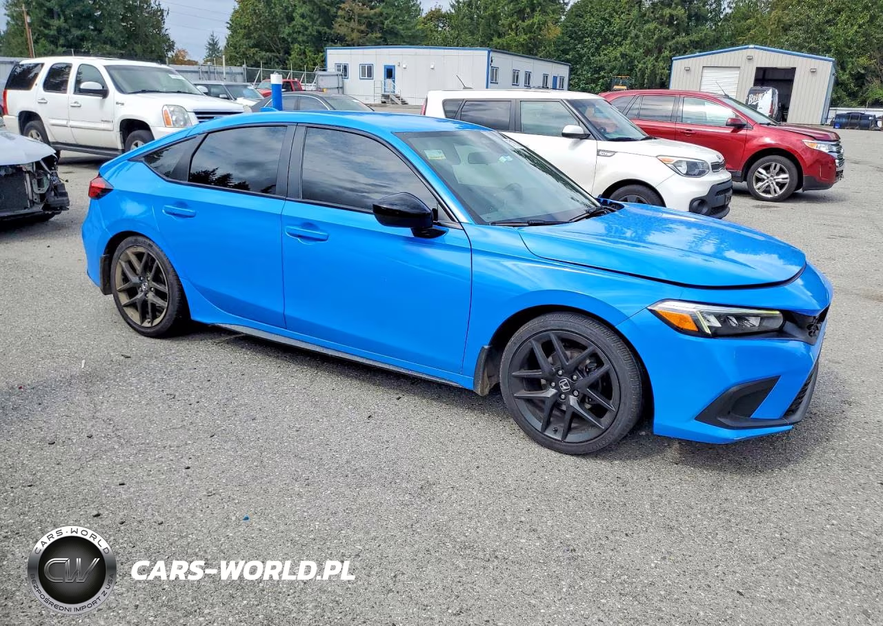 2022 Honda Civic Sport VIN:19XFL2H8XNE023081 - 4