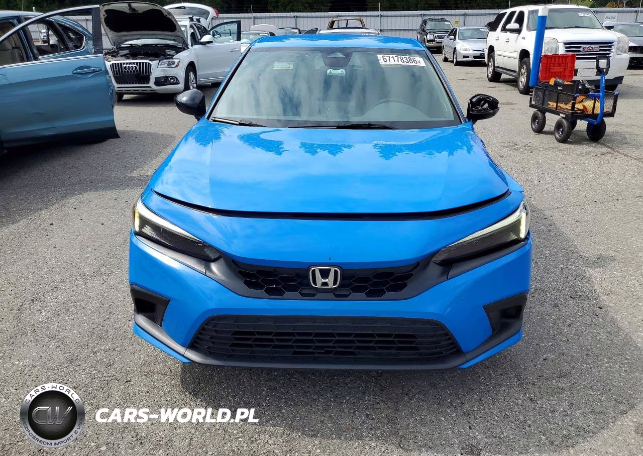 2022 Honda Civic Sport VIN:19XFL2H8XNE023081 - 5