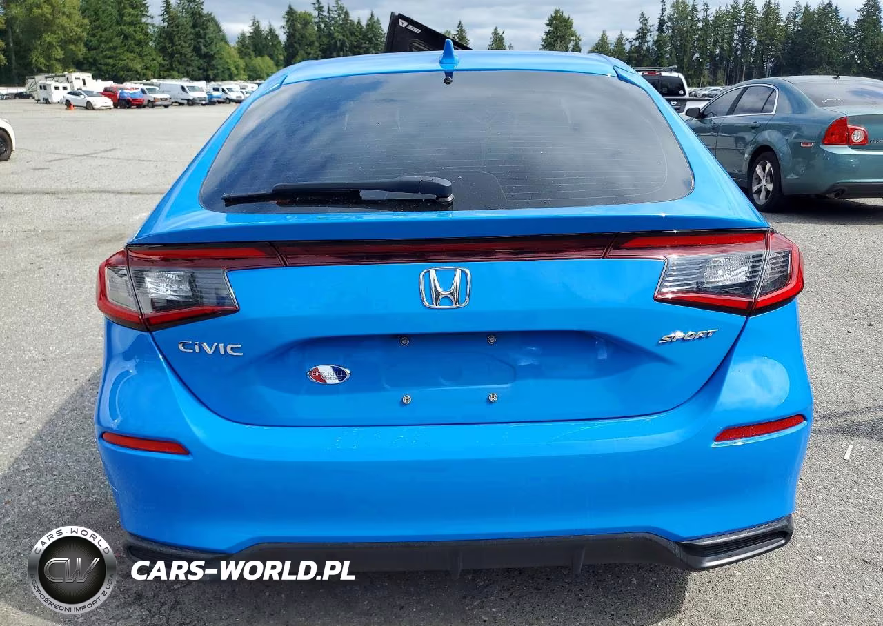 2022 Honda Civic Sport VIN:19XFL2H8XNE023081 - 6