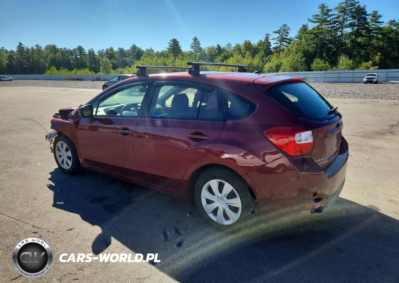 2015 Subaru Impreza VIN:JF1GPAA67F9287642 - 2