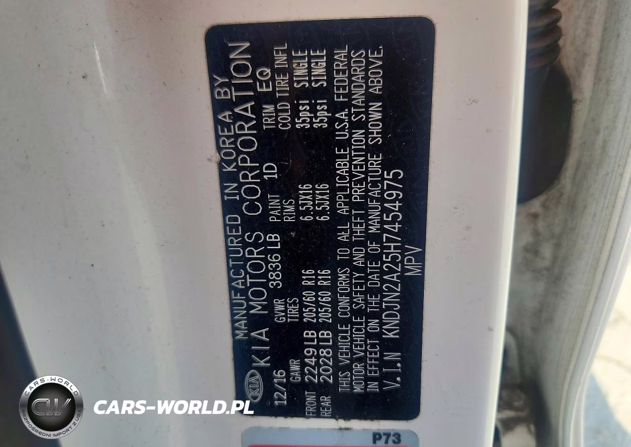 2017 Kia Soul Base VIN:KNDJN2A25H7454975 - 12