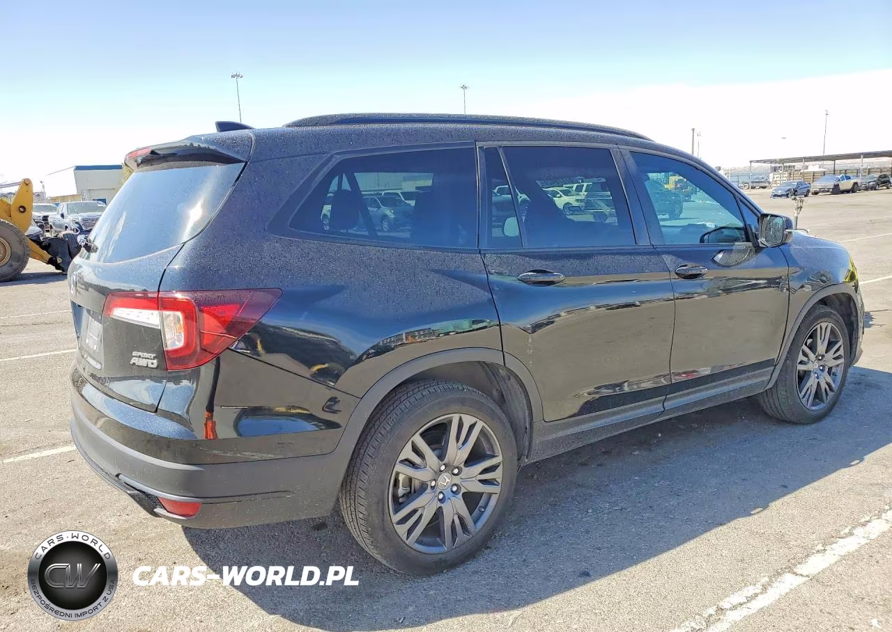 2022 Honda Pilot Sport VIN:5FNYF6H33NB090806 - 3