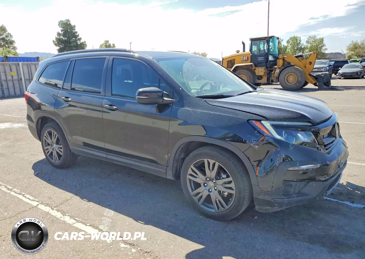 2022 Honda Pilot Sport VIN:5FNYF6H33NB090806 - 4