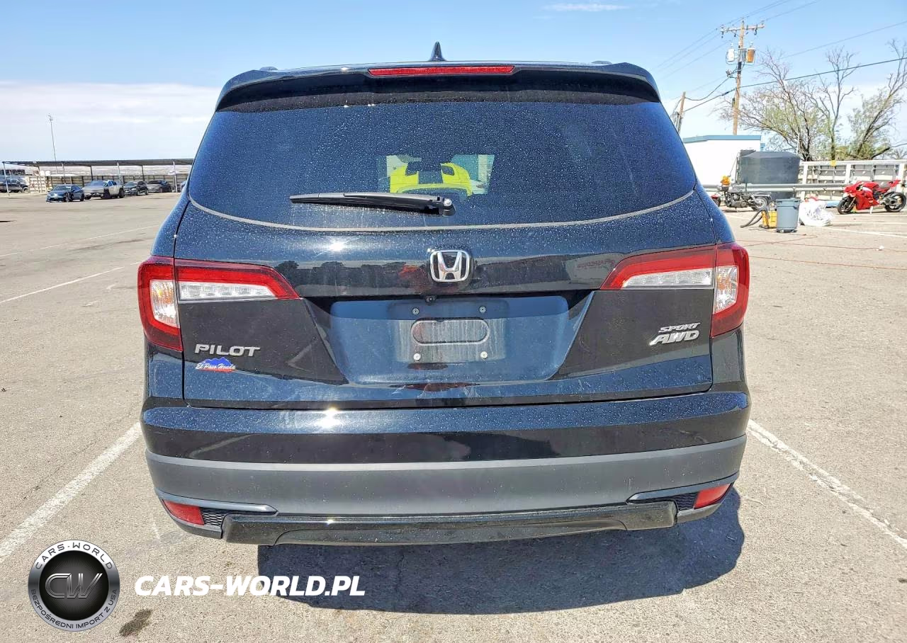 2022 Honda Pilot Sport VIN:5FNYF6H33NB090806 - 6