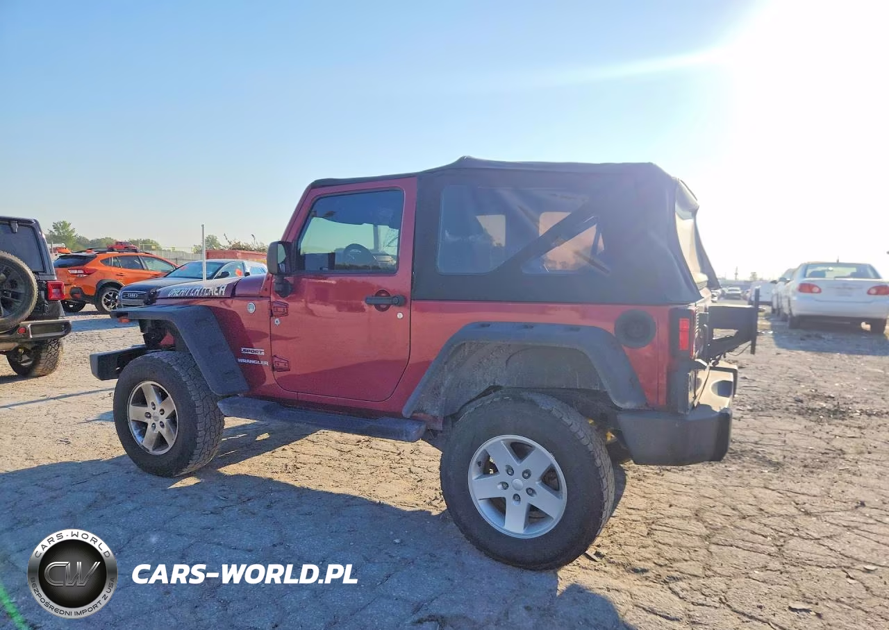 2013 Jeep Wrangler Sport VIN:1C4AJWAG6DL559346 - 2