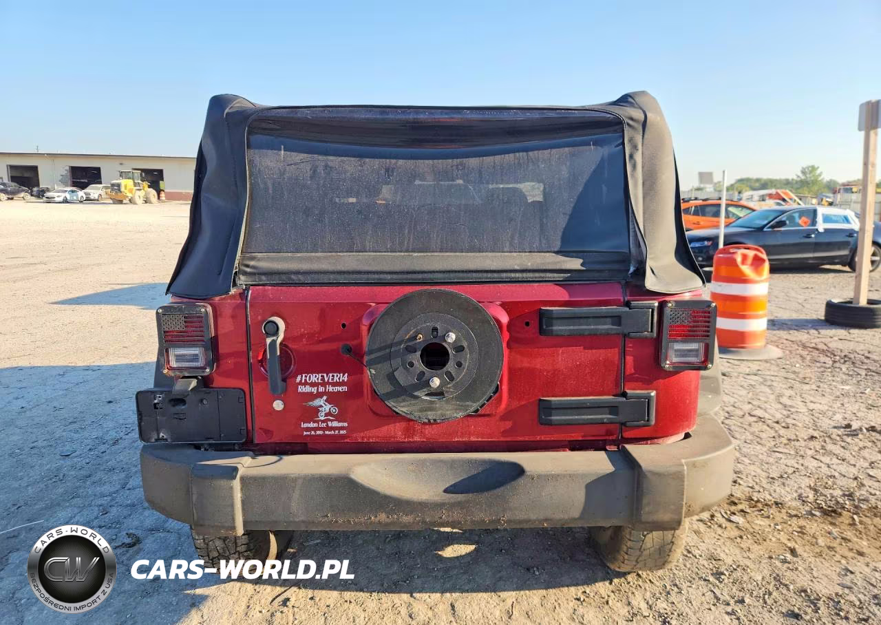 2013 Jeep Wrangler Sport VIN:1C4AJWAG6DL559346 - 6