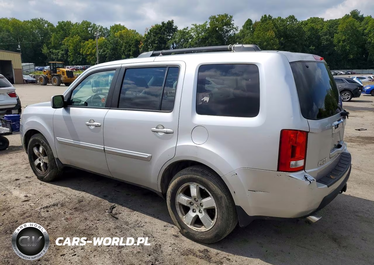 2010 Honda Pilot Exl VIN:5FNYF4H56AB016912 - 2
