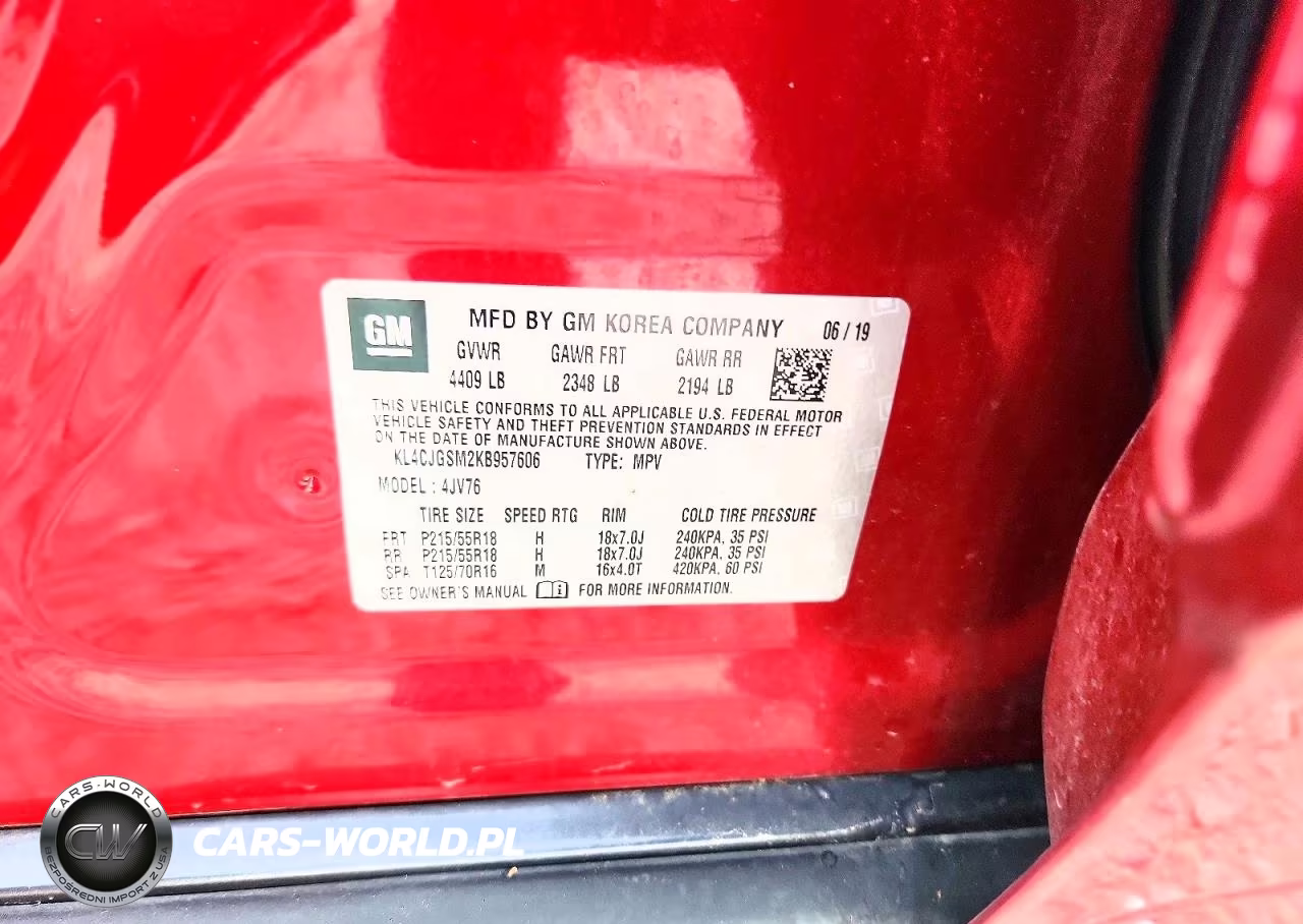 2019 Buick Encore Essence VIN:KL4CJGSM2KB957606 - 12