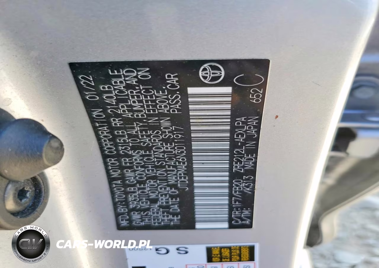 2022 Toyota Corolla Le VIN:JTDEPMAE6N3011917 - 12