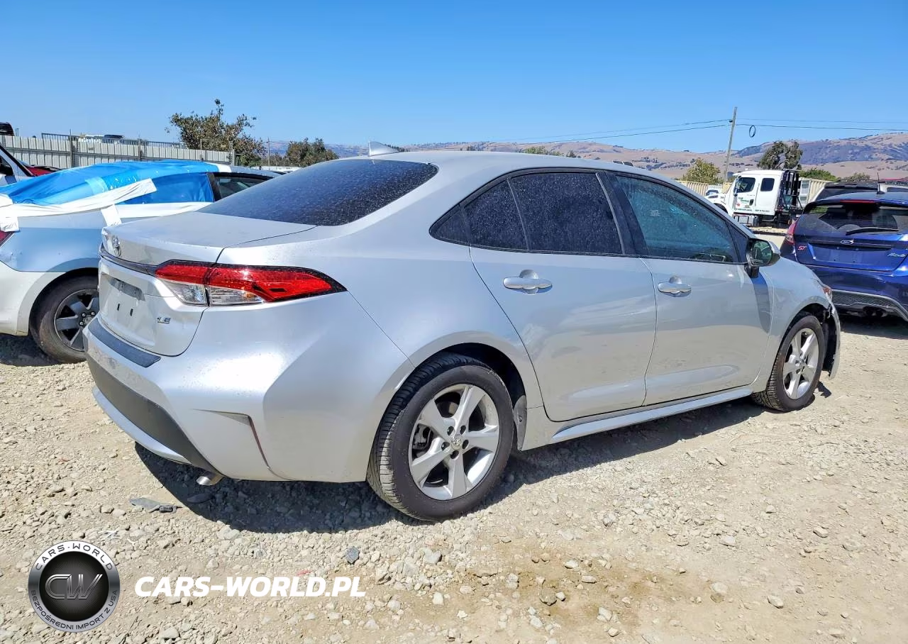 2022 Toyota Corolla Le VIN:JTDEPMAE6N3011917 - 3