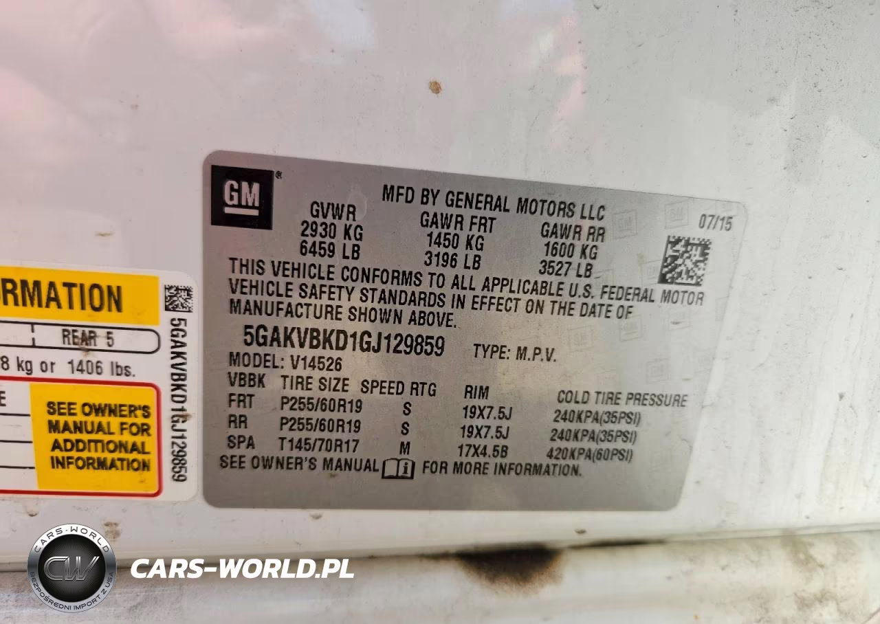 2016 Buick Enclave VIN:5GAKVBKD1GJ129859 - 13