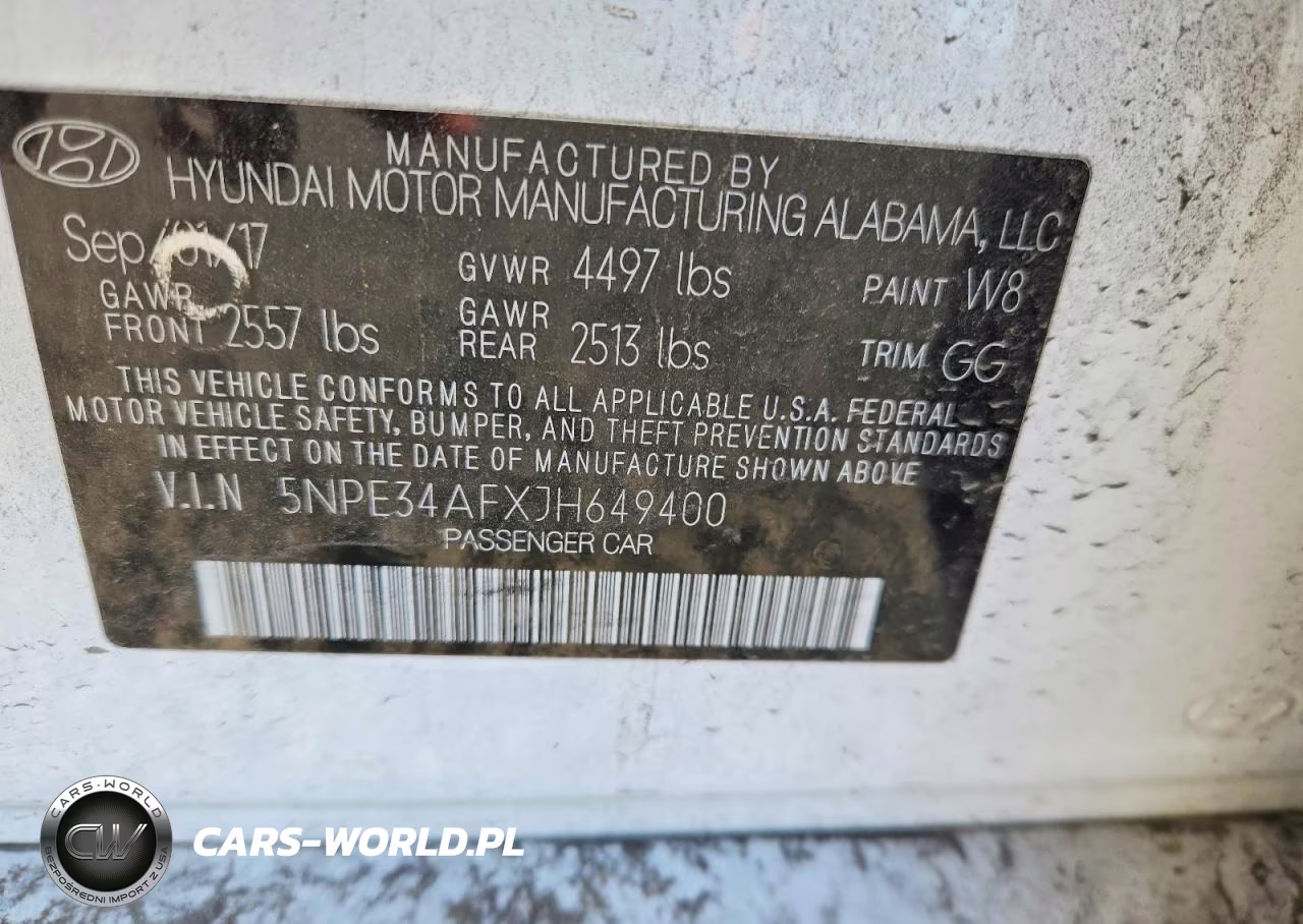 2018 Hyundai Sonata Sel VIN:5NPE34AFXJH649400 - 12