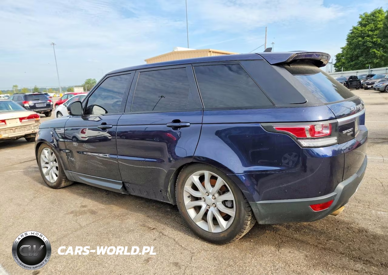 2016 Land Rover Range Rover Sport Hse VIN:SALWR2PF5GA657542 - 2