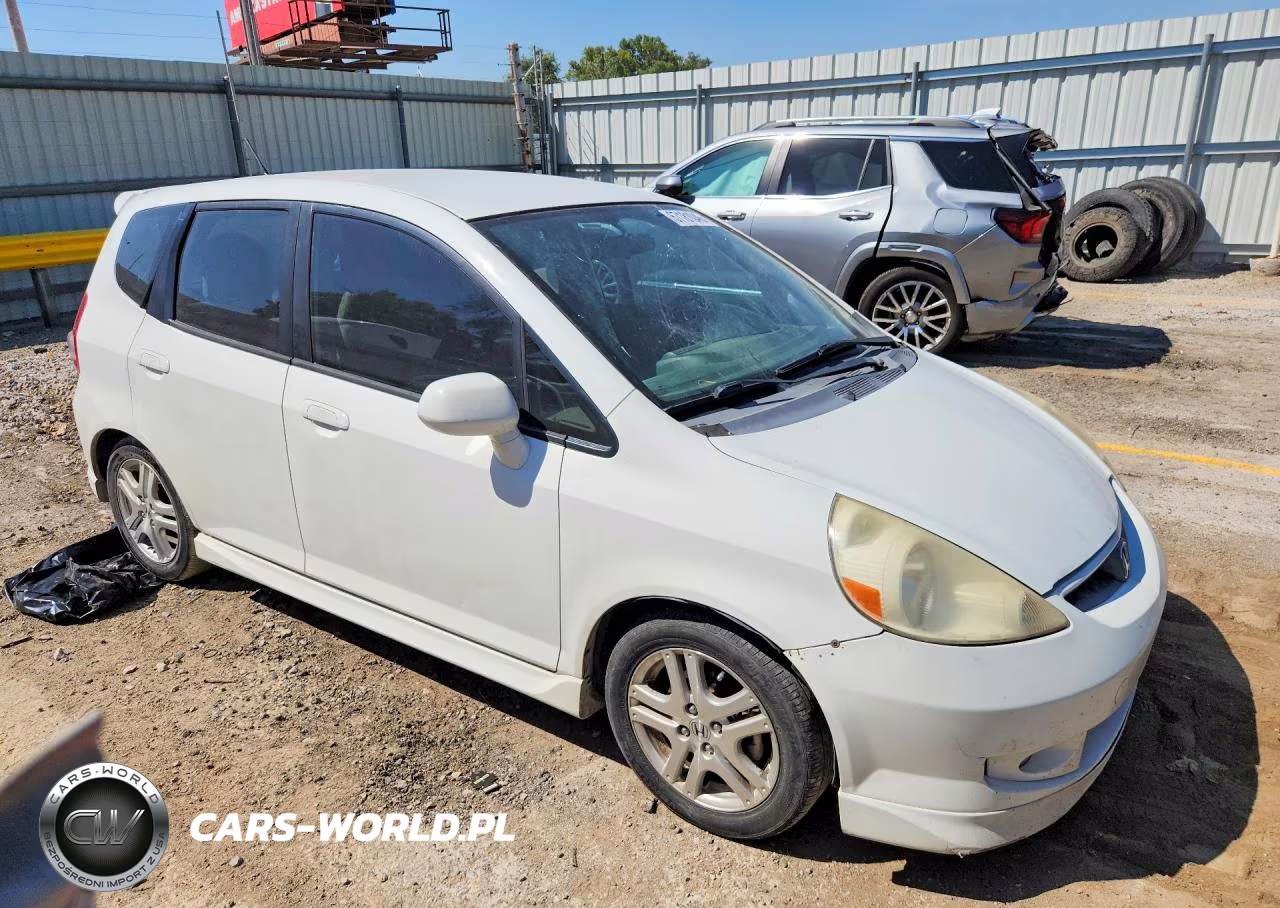 2007 Honda Fit S VIN:JHMGD38687S011080 - 4