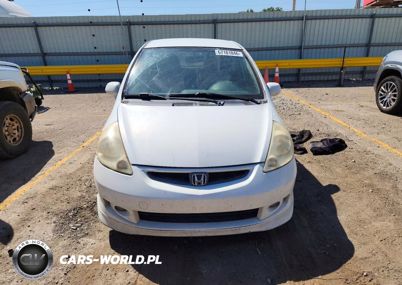 2007 Honda Fit S VIN:JHMGD38687S011080 - 5