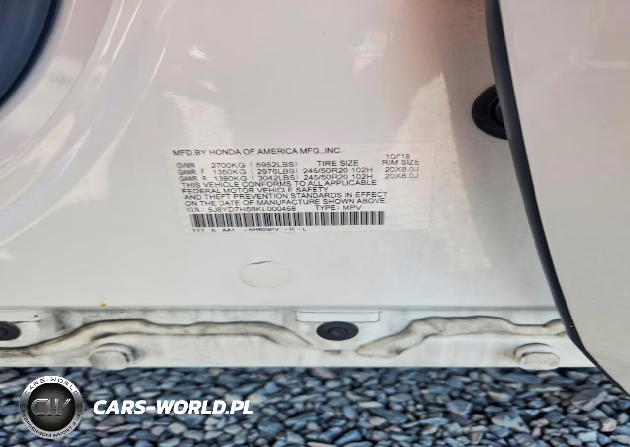 2019 Acura Mdx Sport Hybrid Technology VIN:5J8YD7H58KL000458 - 13