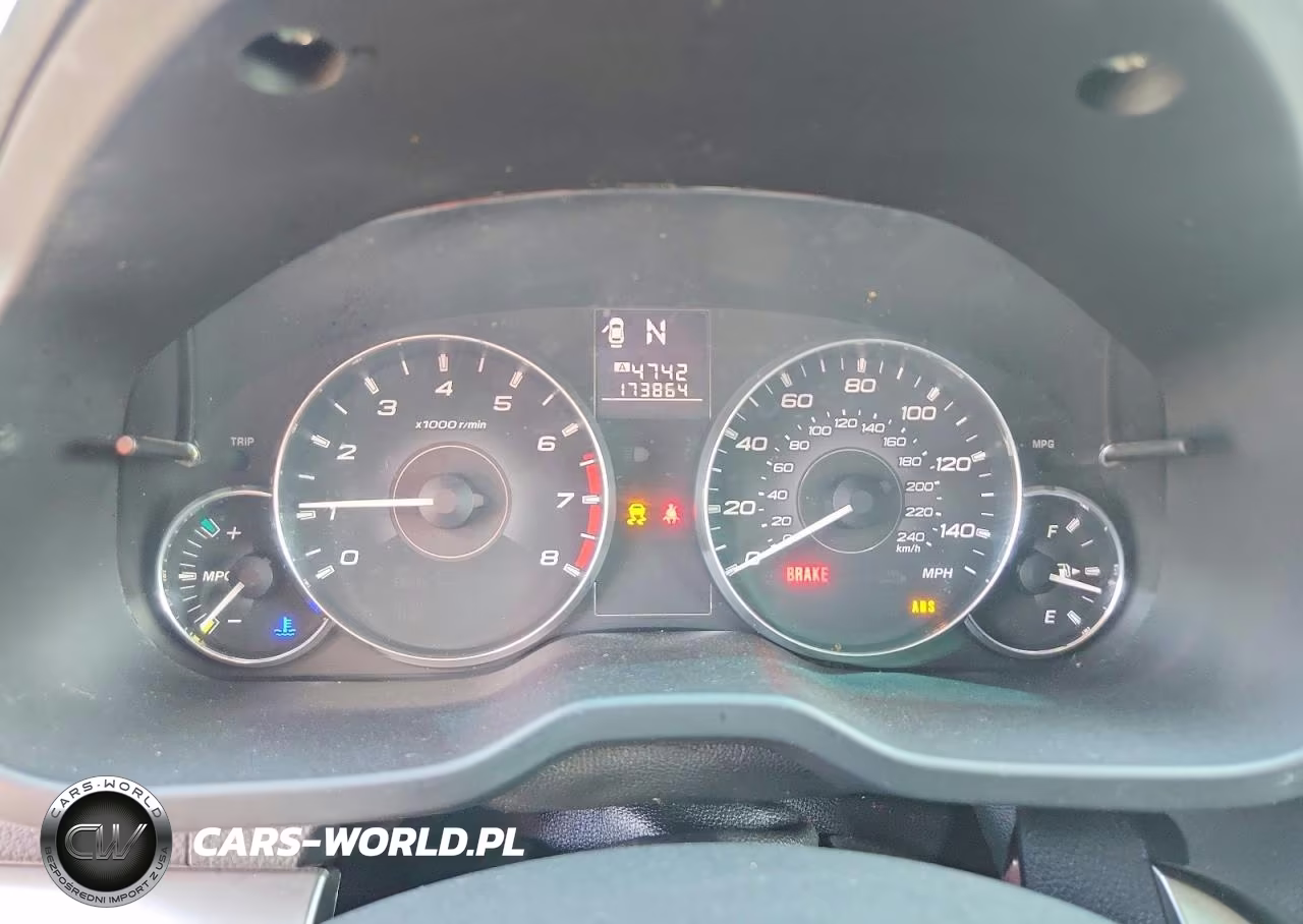 2012 Subaru Outback 2.5I Premium VIN:4S4BRCCC5C3241198 - 9