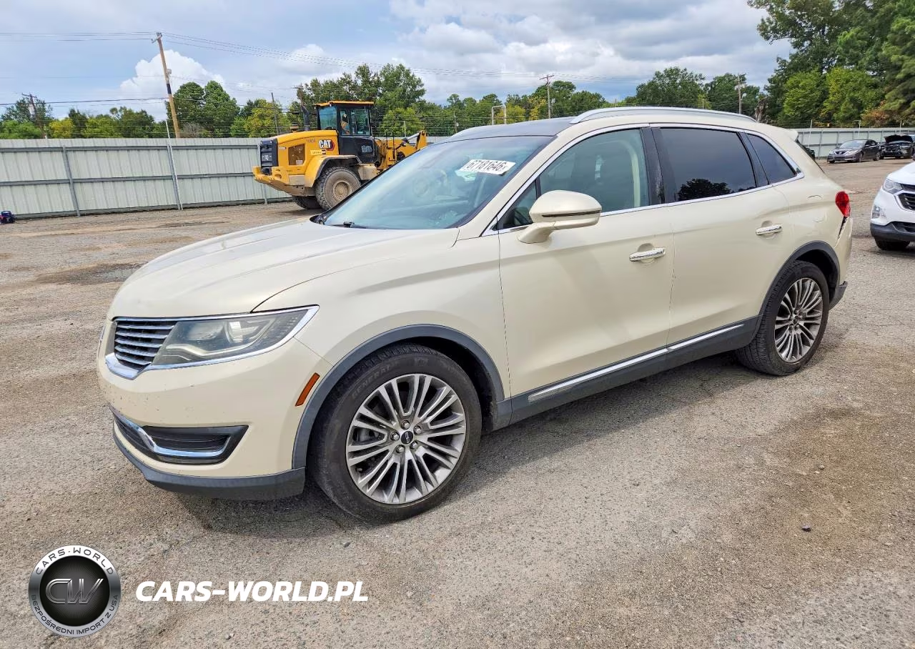 2016 Lincoln Mkx Reserve VIN:2LMPJ6LR4GBL56677 - 1