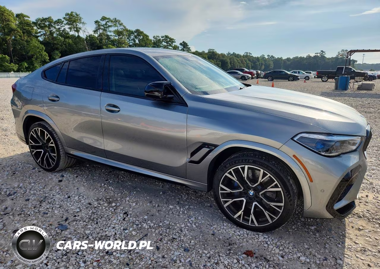 2021 BMW X6 M VIN:5YMCY0C06M9F19776 - 4