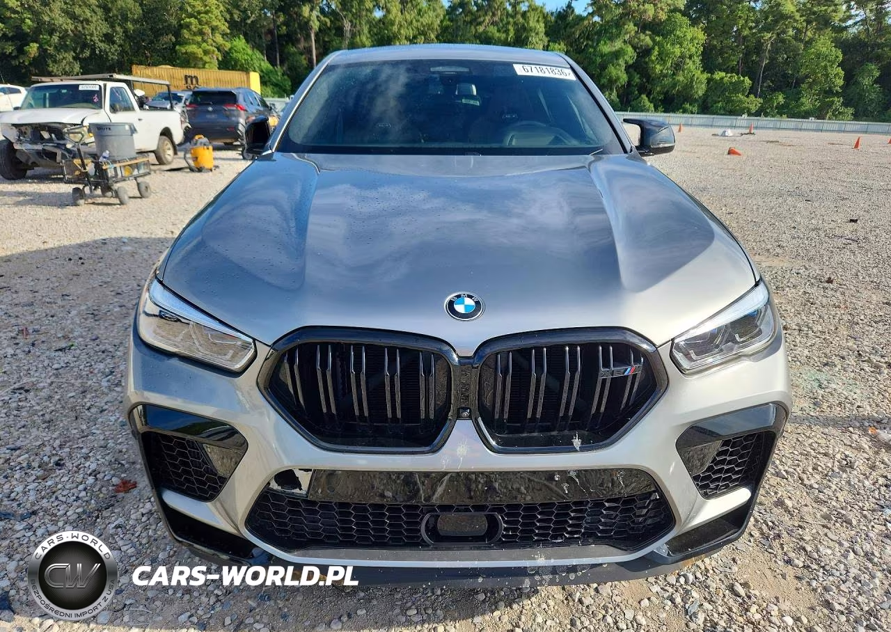 2021 BMW X6 M VIN:5YMCY0C06M9F19776 - 5