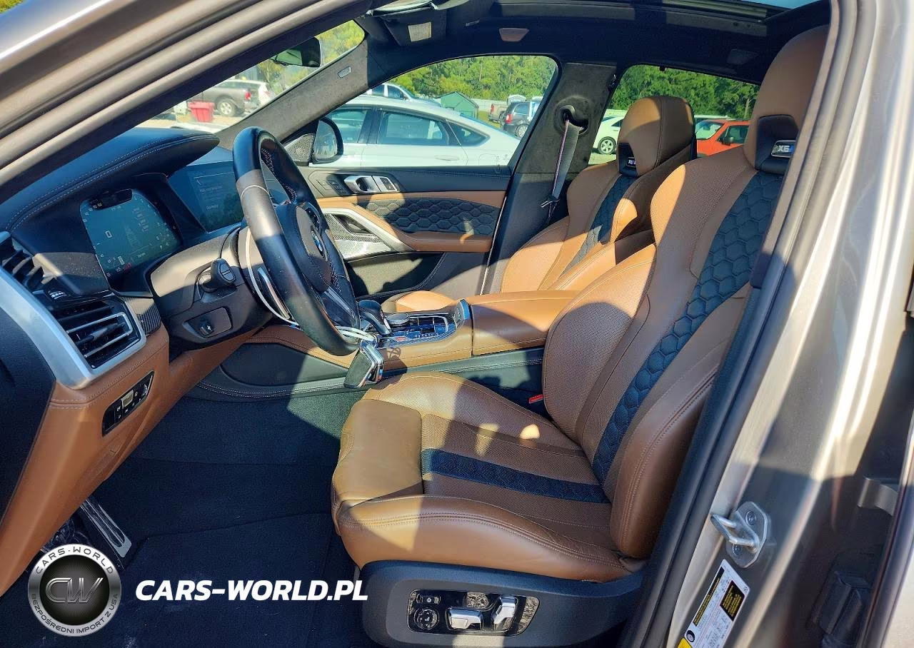 2021 BMW X6 M VIN:5YMCY0C06M9F19776 - 7