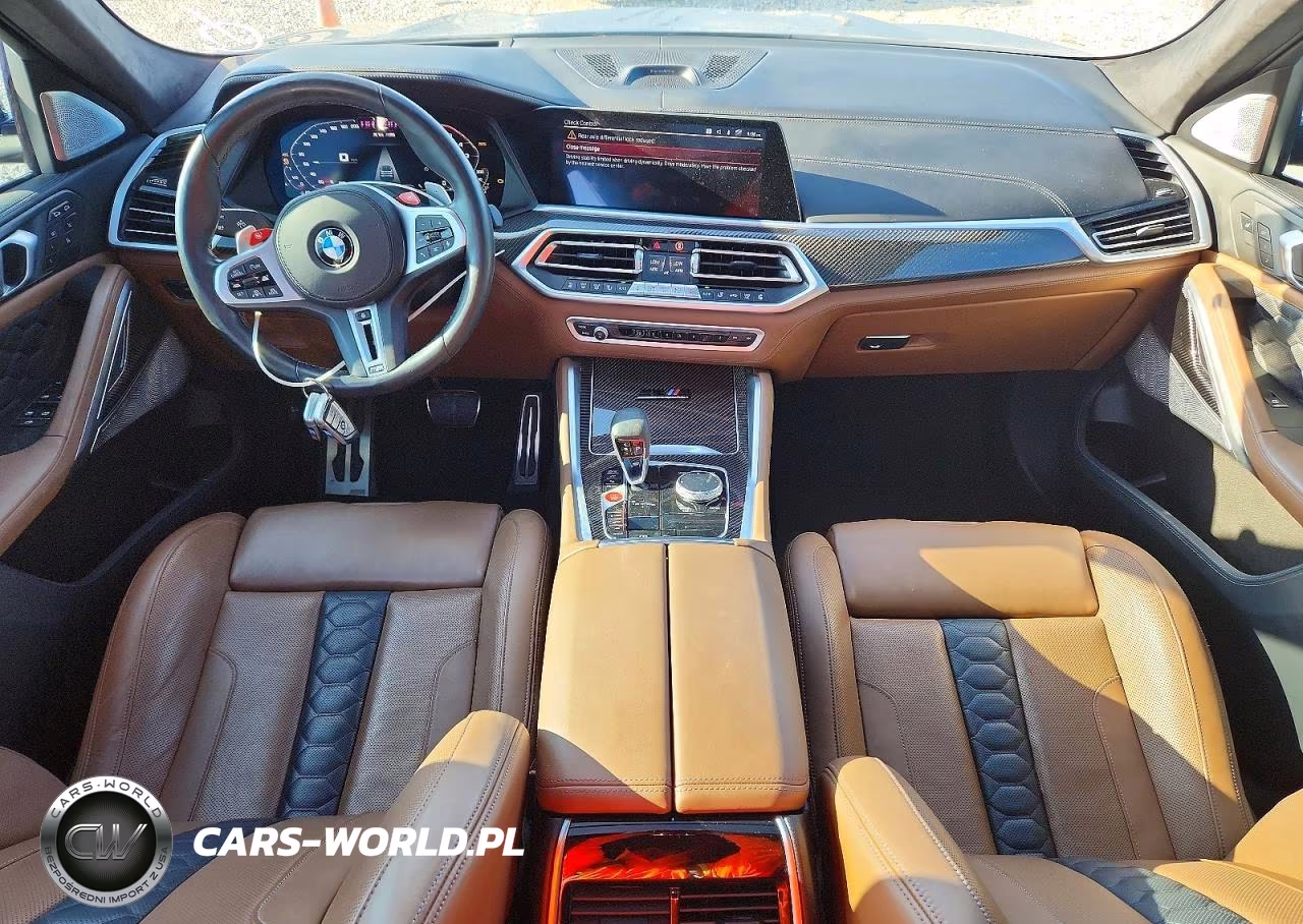 2021 BMW X6 M VIN:5YMCY0C06M9F19776 - 8