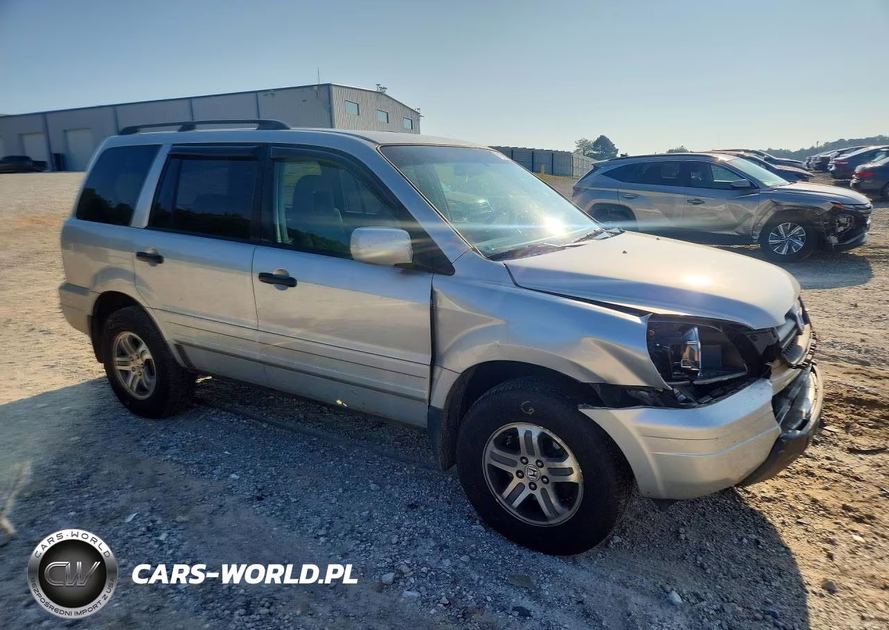 2004 Honda Pilot Ex VIN:2HKYF18404H586920 - 4