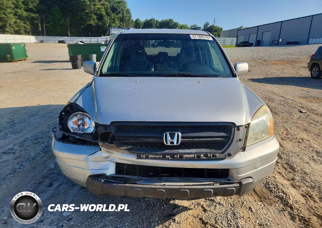 2004 Honda Pilot Ex VIN:2HKYF18404H586920 - 5
