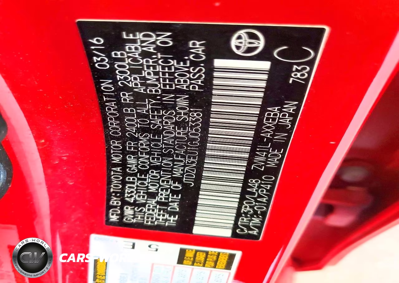 2016 Toyota Prius V Five VIN:JTDZN3EU1GJ053381 - 13